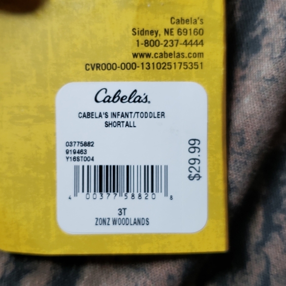 NWT Cabelas Camo Bibs - Picture 3 of 4